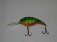 Depth Charge Deep Diving Fat Boy Crank Bait Fire Tiger